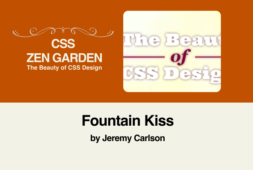 Fountain Kiss